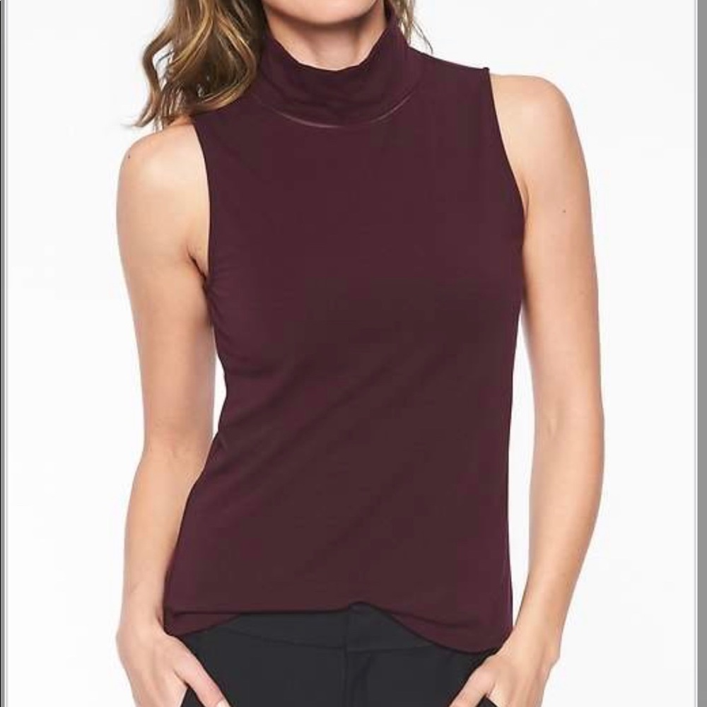 NWOT Athleta Turtleneck Tank